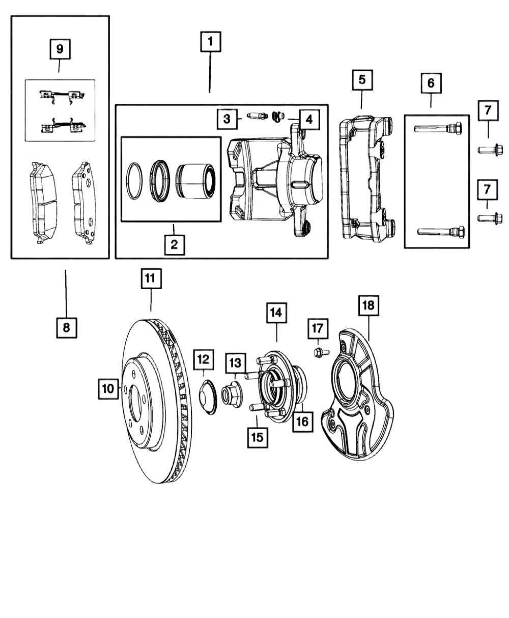 فحمات امامي تشارجر.كرايسلر.تشالنجر  2005-2020