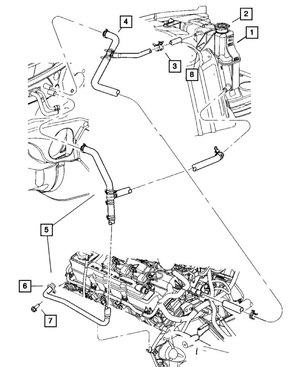 غطاء رديتر Mopar ضغط PSI أصلي