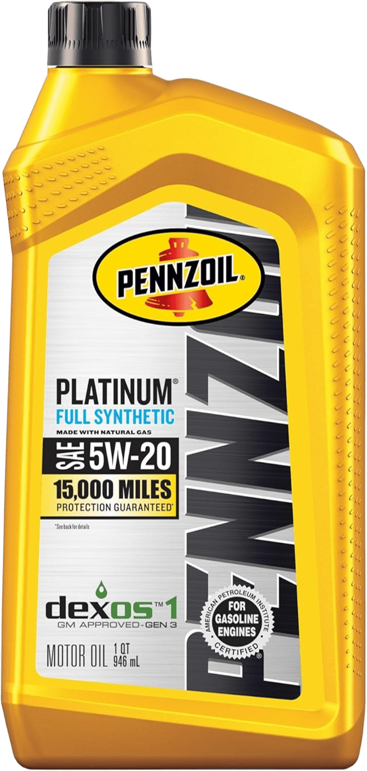 زيت بينزويل بلاتنيوم 5w20 تخليقي بالكامل