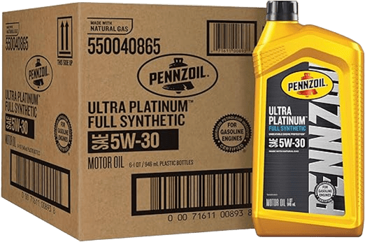 زيت بينزويل 5W30 الترا بلاتينيوم تخليقي بالكامل