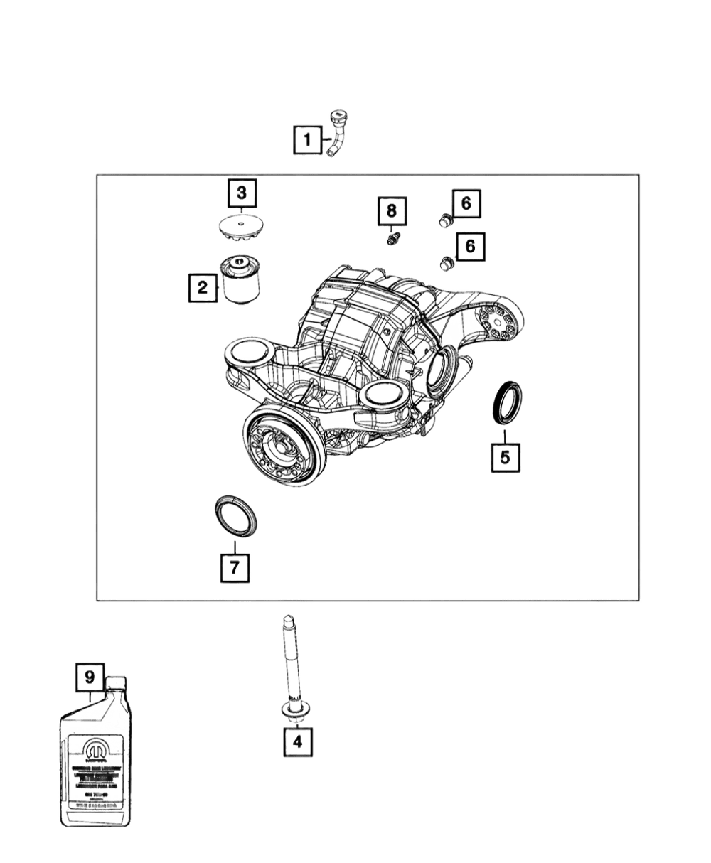 جلبة دفرنس تشارجر.تشالنجر.كرايسلر 2015-2023