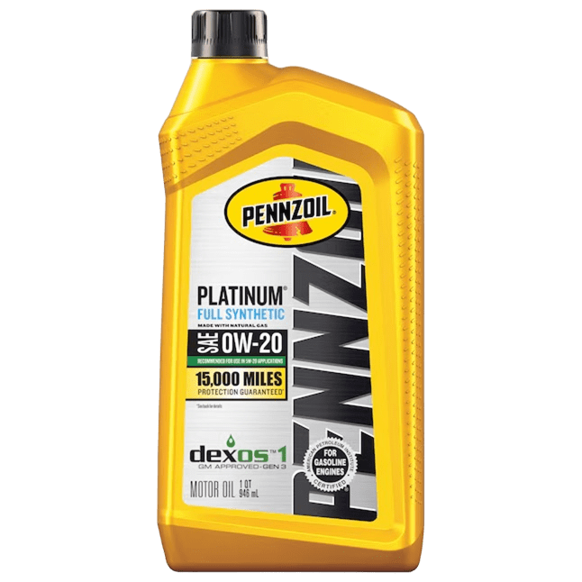 زيت مكينة 0W20 بينزويل امريكي تخليقي بالكامل