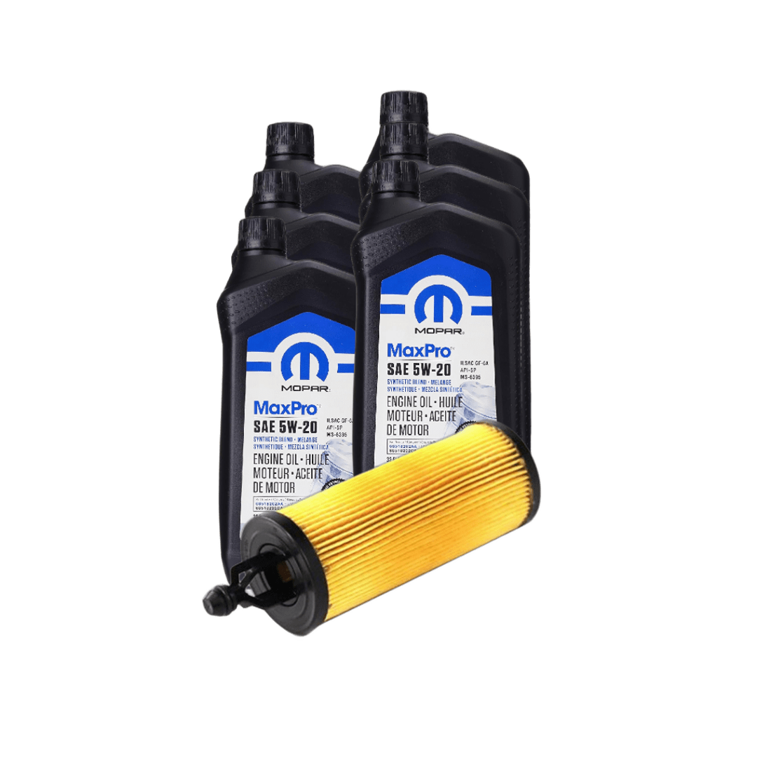 بكج زيت مكينة 5W20 موبار امريكي 6 سلندر