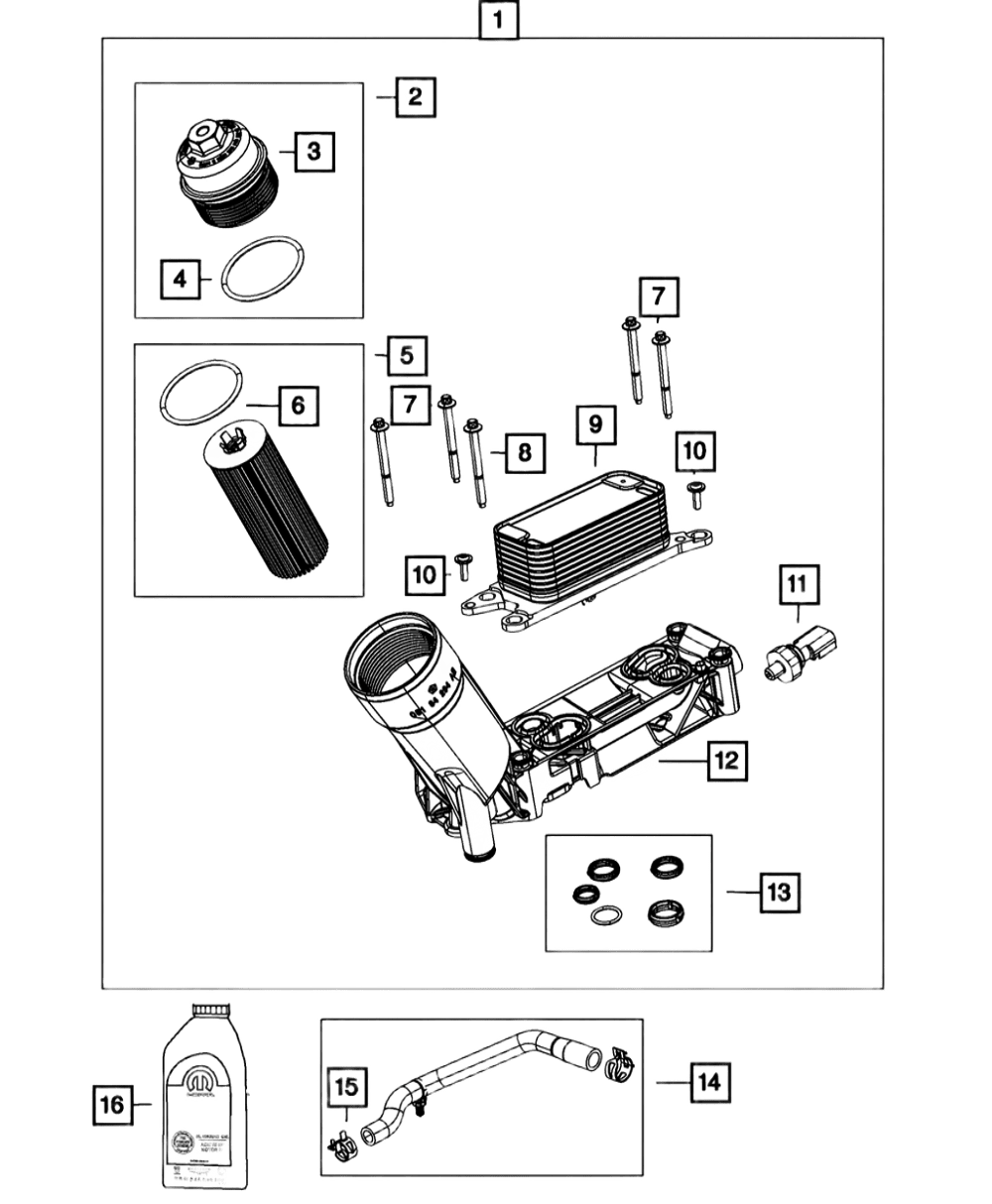 بكج زيت موبار 0W20 مع الفلتر