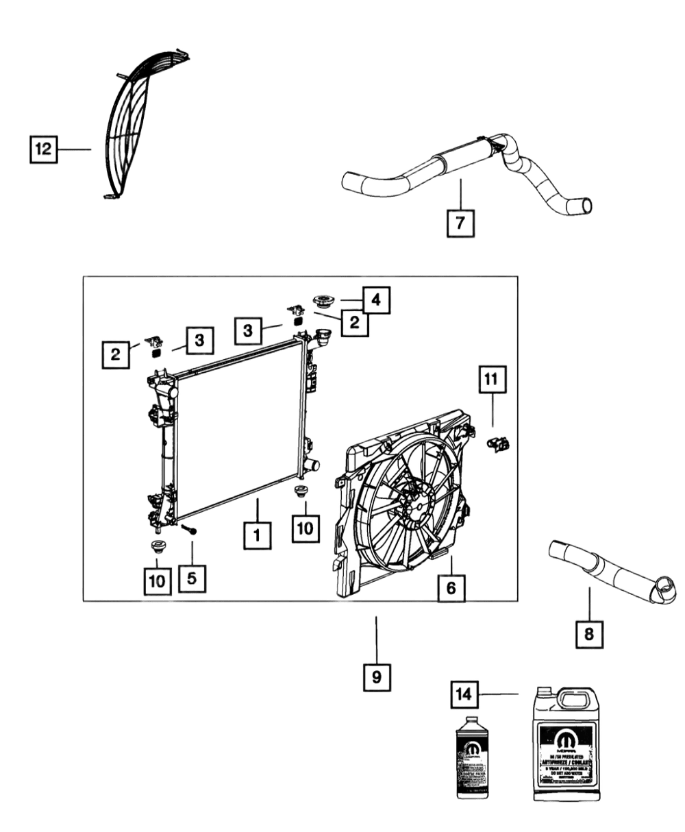 غطاء راديتر  ضغط 16 لتحسين نظام التبريد