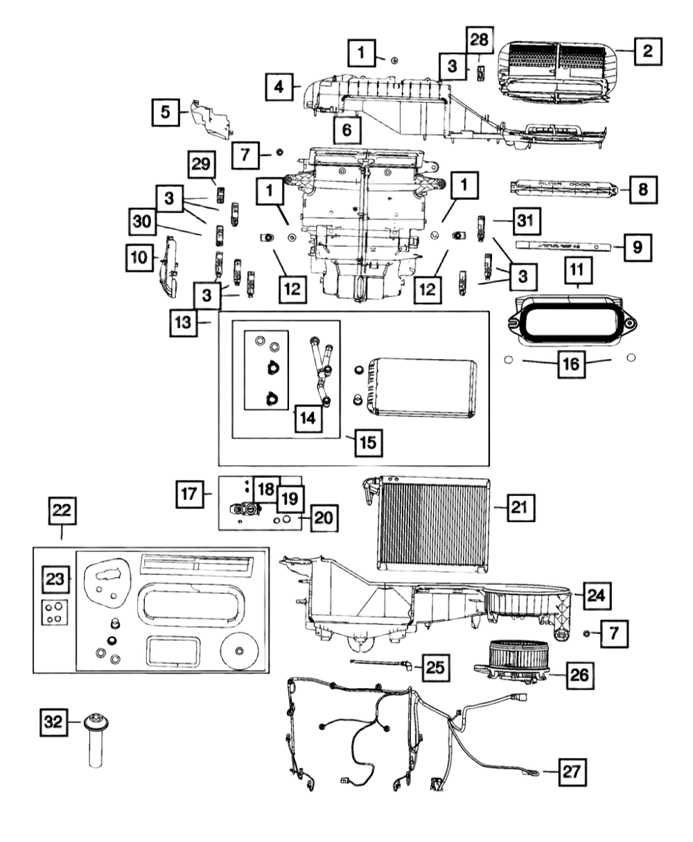 فلتر مكيف  قراندشروكي (2021-2025)