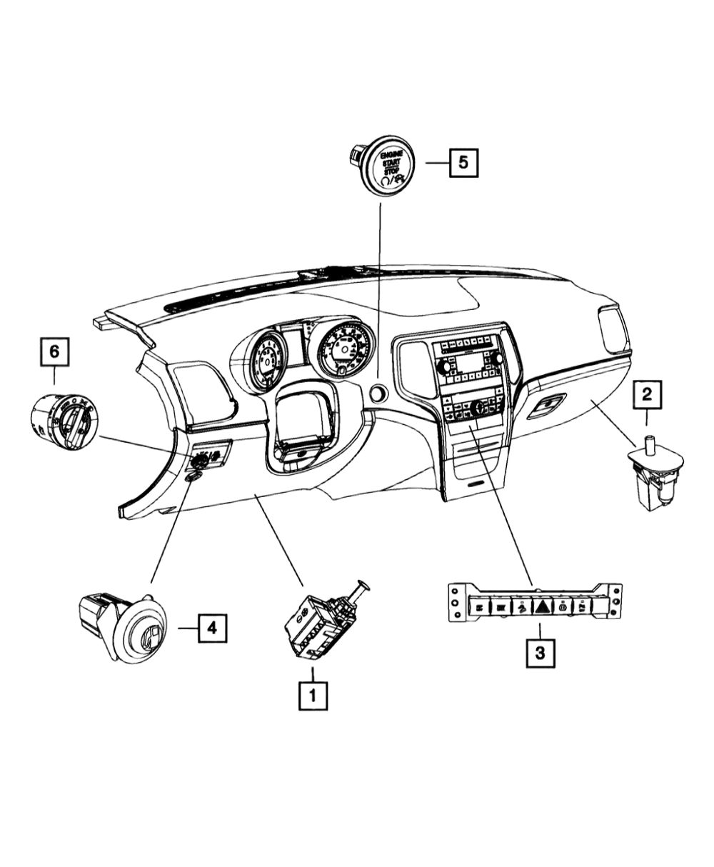 حساس فرامل قراندشروكي.درانقو   2011-2018