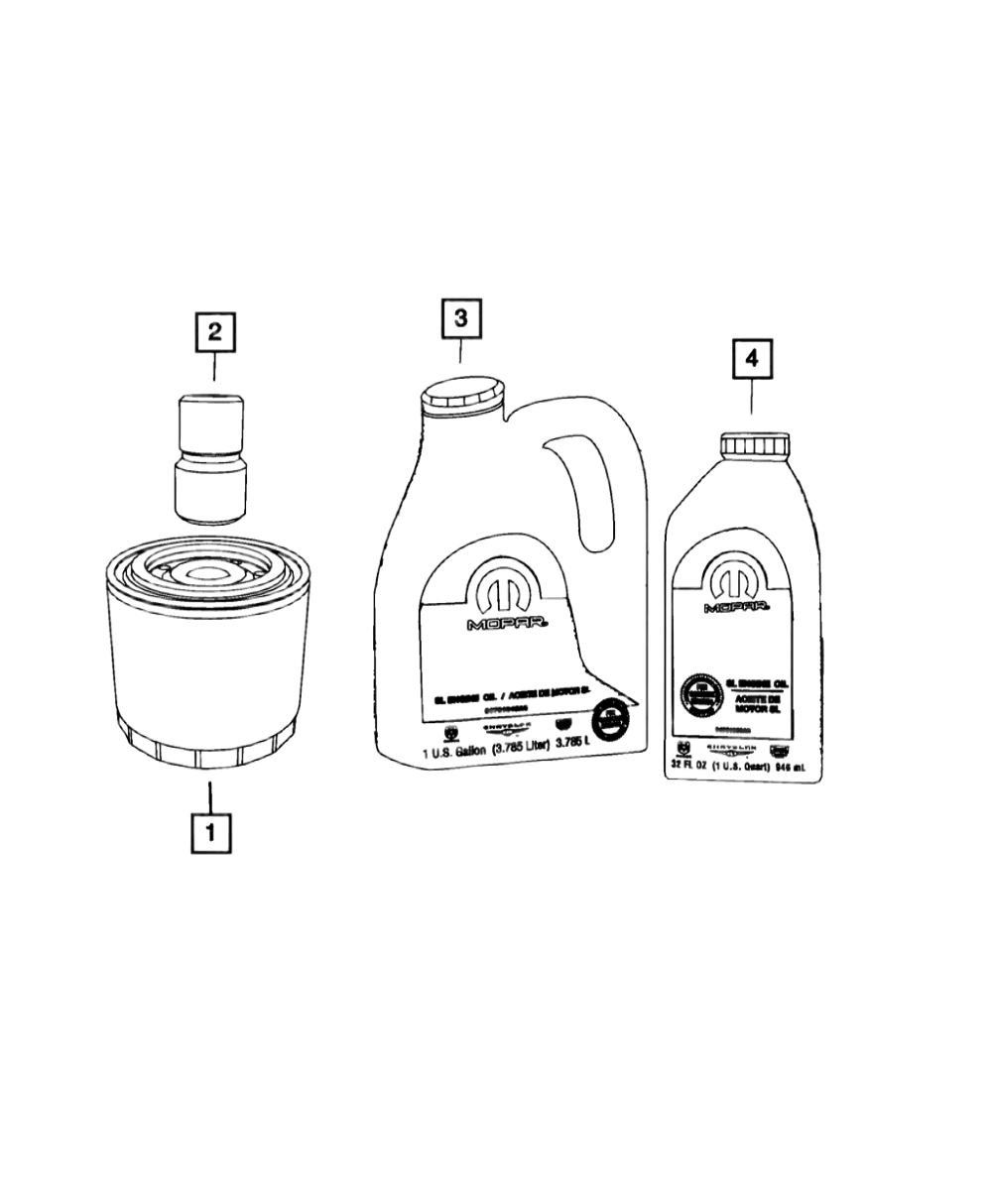 فلتر زيت (6.4) ابيض SRT